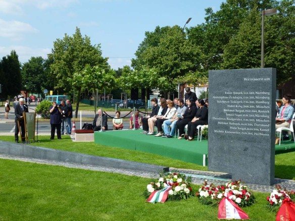 Gedenkstein Einweihung